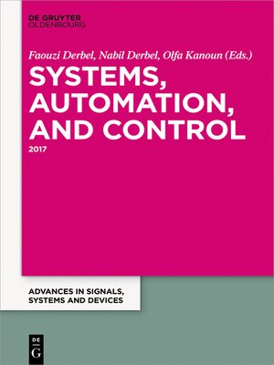 cover image of Systems, Automation and Control
